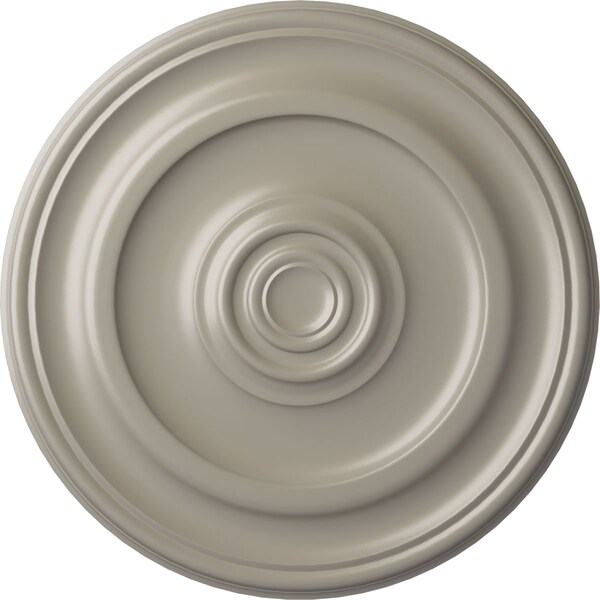 Ekena Millwork Kepler Traditional Ceiling Medallion (For Canopies up to 5 1/4"), 23 5/8"OD x 1 3/4"P, Pearl White CM24KPPWS - main